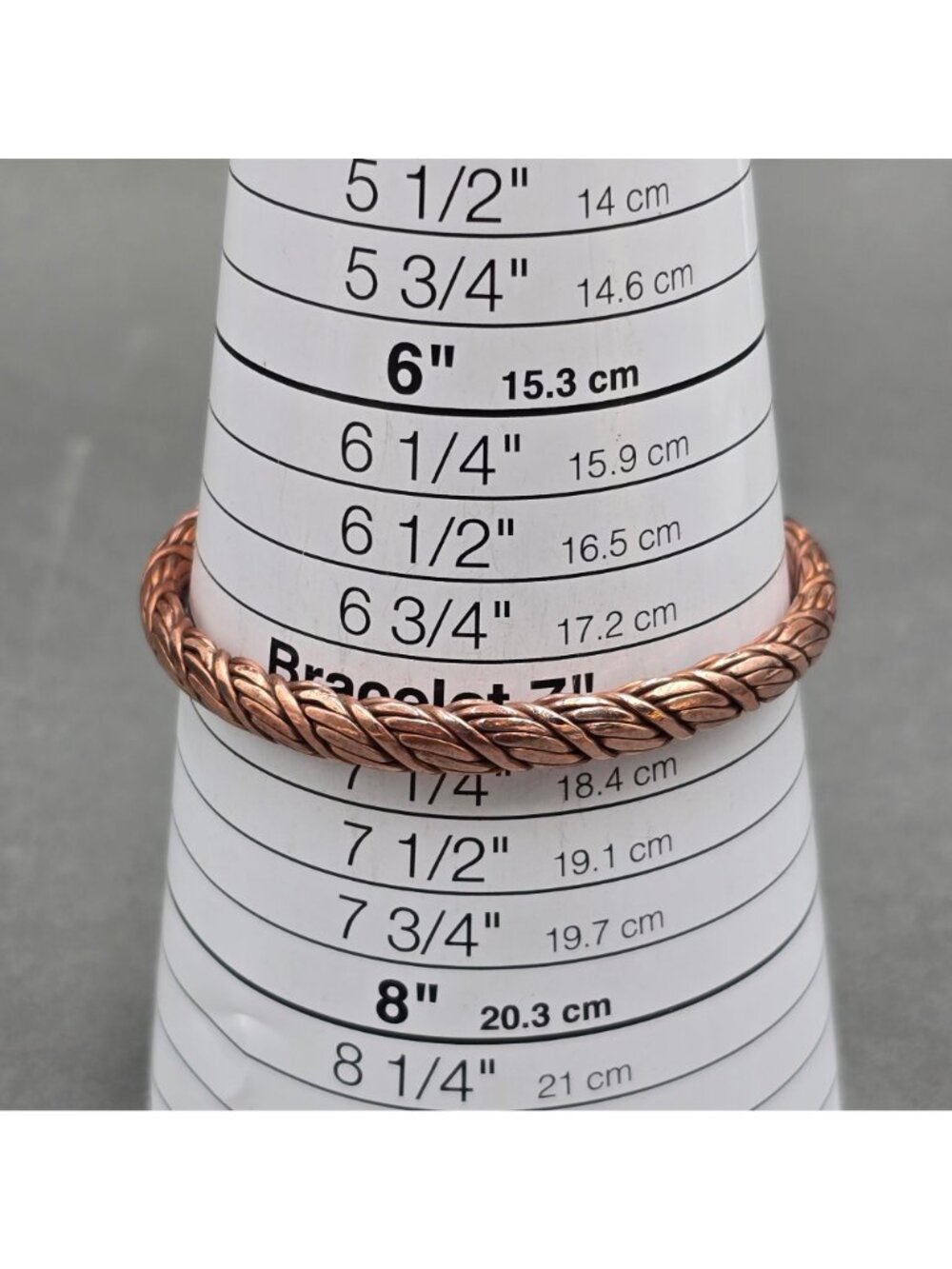 Vintage Copper Cuff Bracelet Set Braided Twisted Heavyweight Statement Lot 4pc - Picture 10 of 15